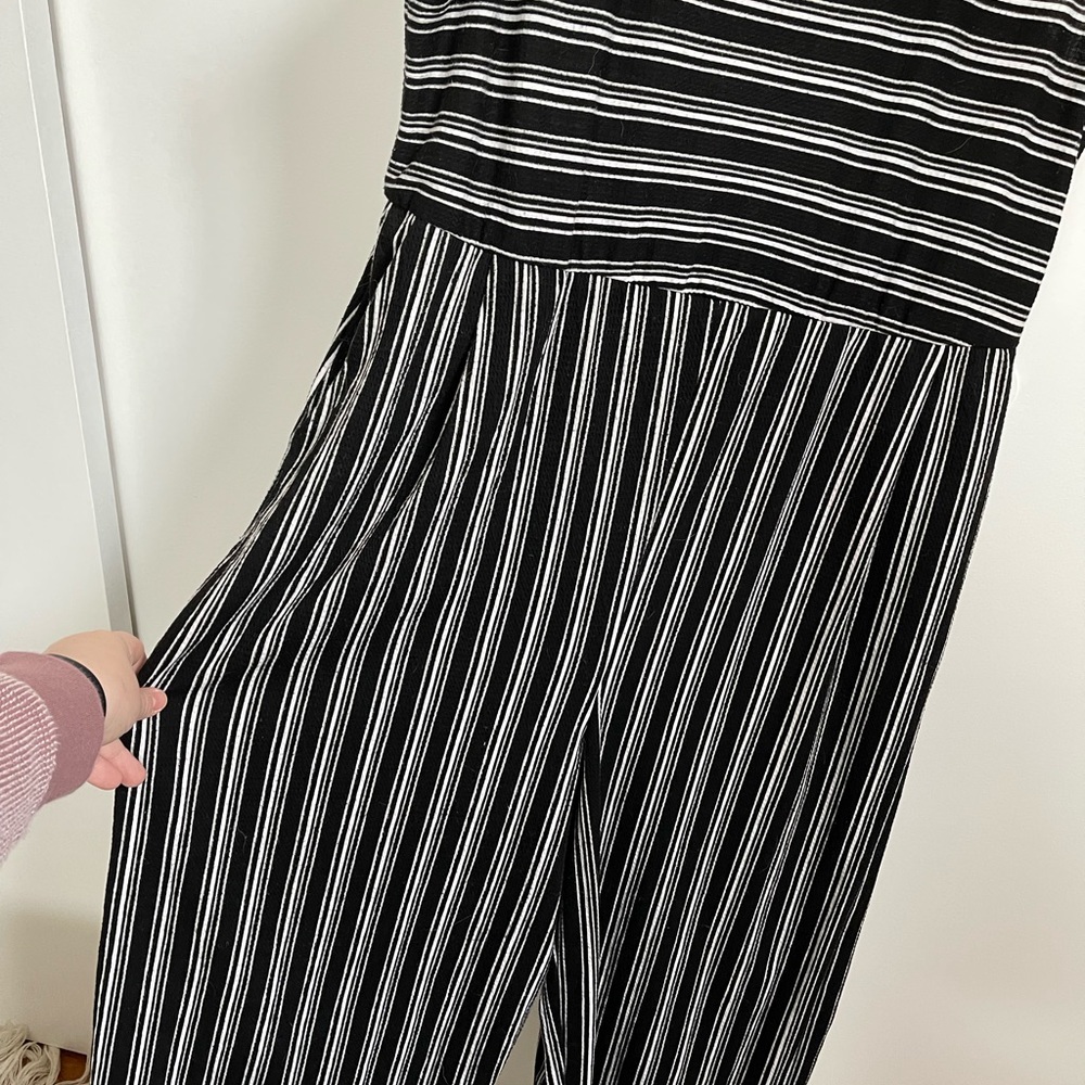 Striped Jumpsuit
